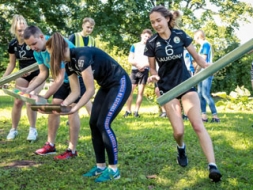Pašvaldību darbinieki sporto Vestienā