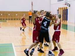 U-14 basketbolisti BBBL posmā Madonā