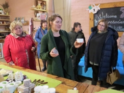 Viesojas Vidzemes reģiona mājražotāji