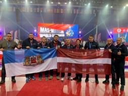 Latvijas komandā – neaizmirstamas emocijas