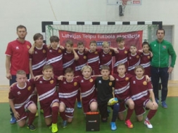 Madonieši spēlē Latvijas telpu futbola čempionātā