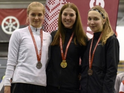 Piecas medaļas Latvijas U-18, U-20 čempionātā telpās