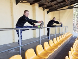 Individuāli trenējas sporta skolas audzēkņi