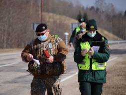 Turpinās sniegt atbalstu Valsts robežsardzei