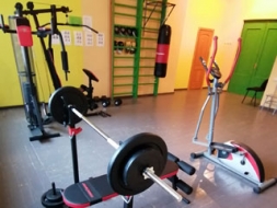 Sportotgribētājiem aprīkota trenažieru zāle