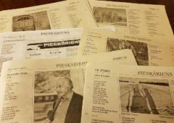 Literārajai lappusei “Pieskāriens” – 40