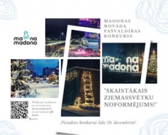 Piedalies konkursā “Skaistākais Ziemassvētku noformējums”!
