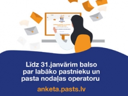 Vēl iespējams nobalsot par labāko pastnieku
