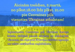 Aicina pulcēties pie Cesvaines pils