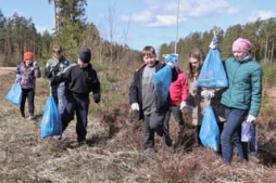 Talkā sakopj Vadzola ezera apkārtni