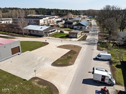 Biksērē atjaunots J. Ramaņa ielas posms