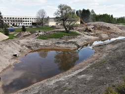 Pēc tehniskā pārtraukuma atsākti būvdarbi