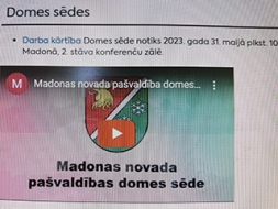 Arī iedzīvotāji var sekot tiešsaistē