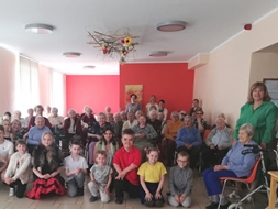 Priekšnesumi Mārcienas pansionāta iemītniekiem