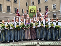 Svētkos piedalījās pirmo reizi