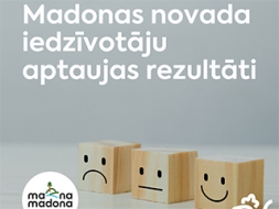 Iedzīvotāji dzīvi Madonas novadā vērtē pozitīvi