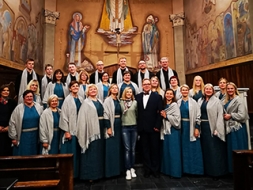 Koris “Madona’’ viesojas pie dziedošajiem draugiem Itālijā