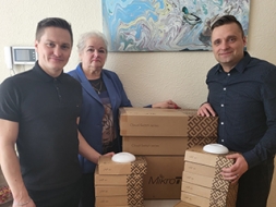 Pirmsskolas izglītības iestāde „Saulīte” saņem dāvinājumu no „MikroTik”