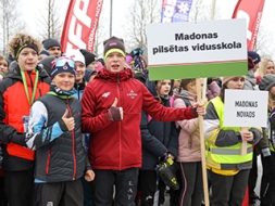25. Ziemas olimpiskajā festivālā Ērgļos piedalās 120 skolu komandas