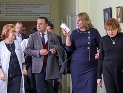 Veselības ministrs viesojas Madonas slimnīcā