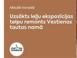 Uzsākts remonts A. Burova animācijas leļļu ekspozīcijas telpu izveidei