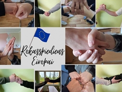 Eiropas dienā — silts rokasspiediens