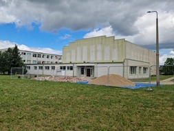 Uzsākti būvdarbi skolas sporta zāles ģērbtuvēs