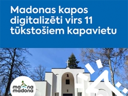 Cemety datubāzē pieejama informācija par Madonas kapiem