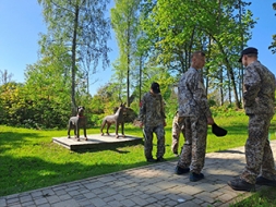 Vienuviet satiekas Baltijas valstu jaunsargi