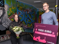Saņemtā balva atradusi pielietojumu