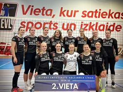 Entuziastu līgā izcīna 2. vietu